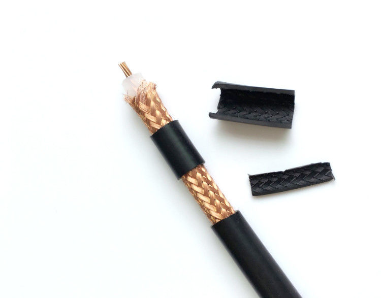 75 Ohm 100 Ohm LSZH Jacket Rg6 ομοαξονικό καλώδιο για μόνωση Internet XLPE