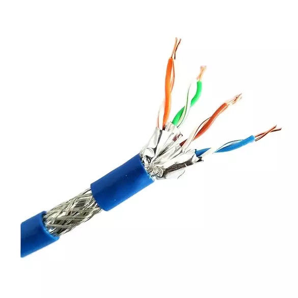 23AWG*4P Lan Cable Cat7 305m Υποστήριξη Μετάδοση δικτύου Ethernet 10 Gigabit