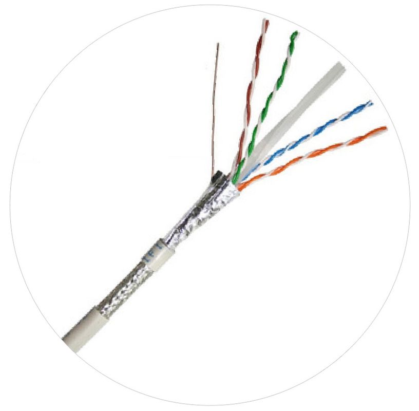 Καλώδια Patch Δικτύου 0,57mm Cat 6 Twisted 4 Pair Cable 250Mhz 1000ft 24awg
