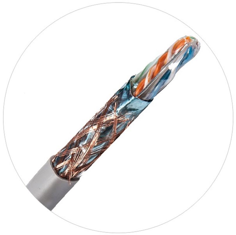 Καλώδια Patch Δικτύου 0,57mm Cat 6 Twisted 4 Pair Cable 250Mhz 1000ft 24awg
