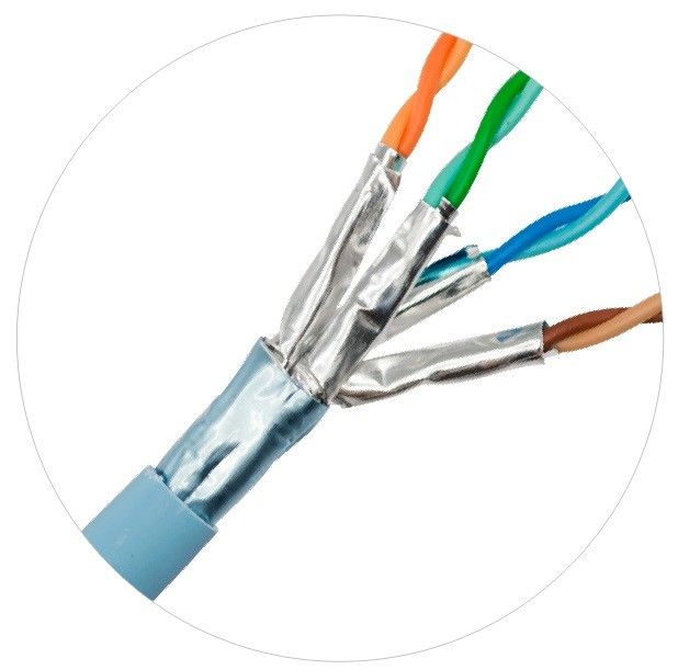 Καλώδια Patch δικτύου 23awg Καλώδιο Lan Cat6 με μπουφάν LSZH 4MHz
