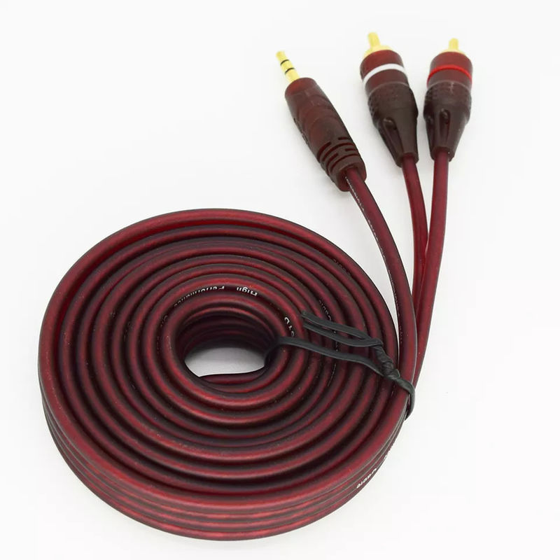 Καλώδια ήχου βίντεο DVD-Player 3,5 mm Stereo Male To 2 Rca Male Audio Cable