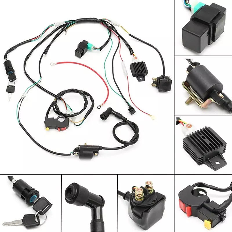 Πλεξούδα καλωδίων αυτοκινήτων TE Molex Truck 50 πυρήνων PVC Επιχρυσωμένο