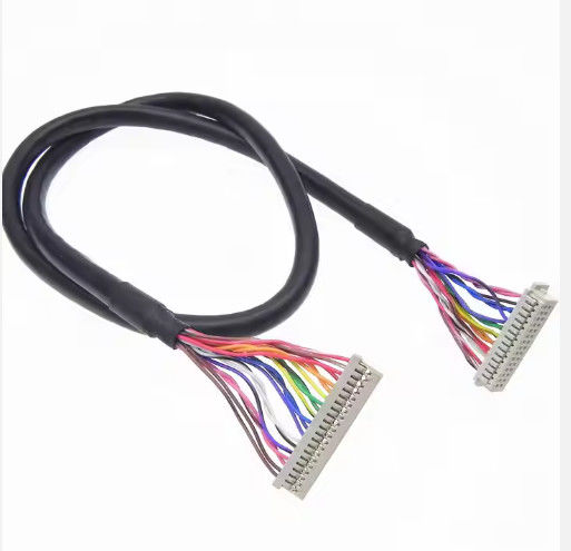 DF13-30DS-1.25C έως DF14-20S-1.25C Συγκρότημα καλωδίων Lvds προσαρμοσμένα για πίνακα LCD 20pin 30pin 40pin 50pin 60pin