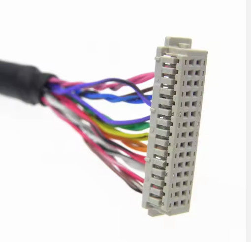 DF13-30DS-1.25C έως DF14-20S-1.25C Συγκρότημα καλωδίων Lvds προσαρμοσμένα για πίνακα LCD 20pin 30pin 40pin 50pin 60pin
