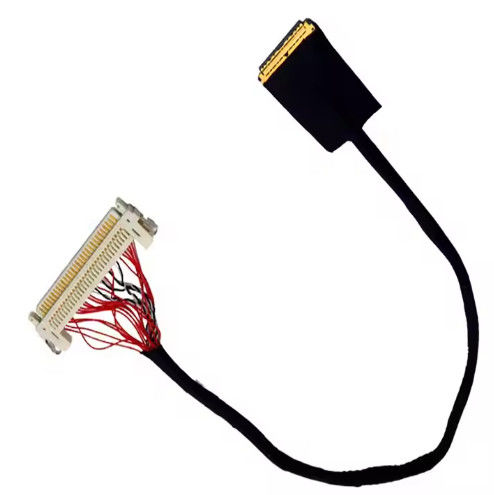 HRS DF13-30DS-1.25C έως DF14-20S-1.25C 20pin 30pin 40pin 50pin 60pin Προσαρμοσμένο σύνολο καλωδίων Lvds για LCD πάνελ