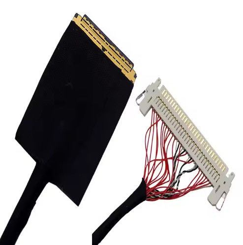 HRS DF13-30DS-1.25C έως DF14-20S-1.25C 20pin 30pin 40pin 50pin 60pin Προσαρμοσμένο σύνολο καλωδίων Lvds για LCD πάνελ