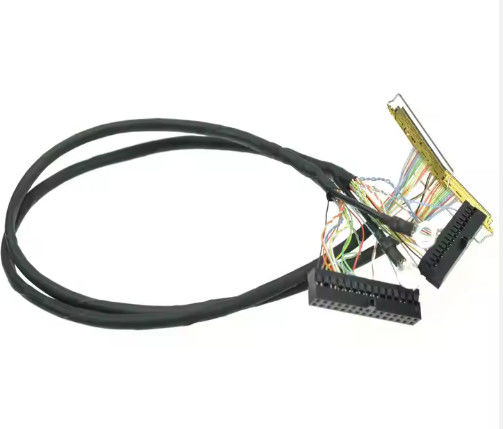 Προσαρμοσμένο IPEX-20445-050E 50 Pin Micro Coax LVDS καλώδιο για οθόνη LCD 7 
