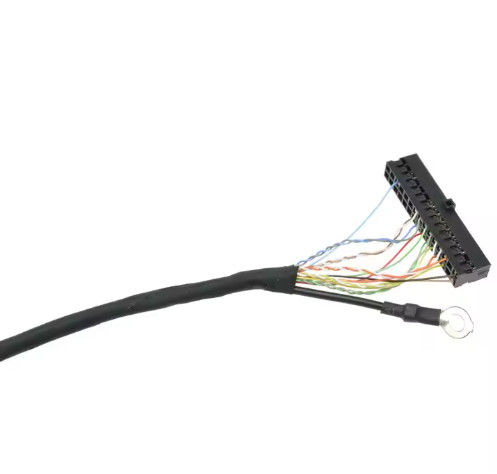 Προσαρμοσμένο IPEX-20445-050E 50 Pin Micro Coax LVDS καλώδιο για οθόνη LCD 7 