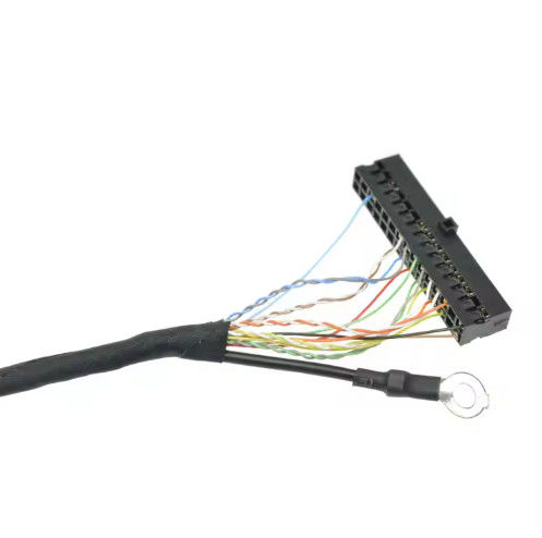 Προσαρμοσμένο IPEX-20445-050E 50 Pin Micro Coax LVDS καλώδιο για οθόνη LCD 7 