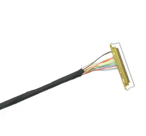 Προσαρμοσμένο IPEX-20445-050E 50 Pin Micro Coax LVDS καλώδιο για οθόνη LCD 7 