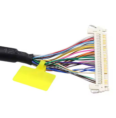 Ηλεκτρονικό καλώδιο Molex 30 Pin προς JAE 40pin LVDS για οθόνη LCD εκτυπωτή υπολογιστή προσαρμοσμένο