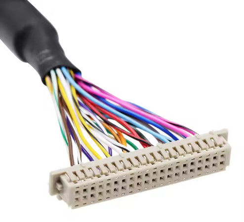 Ηλεκτρονικό καλώδιο Molex 30 Pin προς JAE 40pin LVDS για οθόνη LCD εκτυπωτή υπολογιστή προσαρμοσμένο