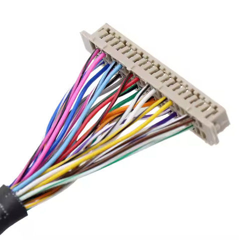 Ηλεκτρονικό καλώδιο Molex 30 Pin προς JAE 40pin LVDS για οθόνη LCD εκτυπωτή υπολογιστή προσαρμοσμένο