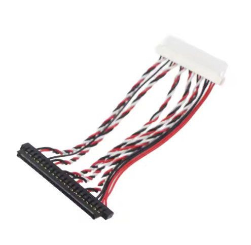 100% Δοκιμαστικό Lvds Wire Harness και Micro Coaxial Cable Assembly για ηλεκτρονικό εξοπλισμό