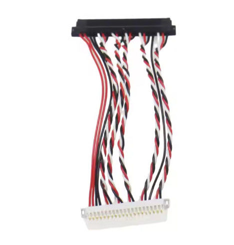 100% Δοκιμαστικό Lvds Wire Harness και Micro Coaxial Cable Assembly για ηλεκτρονικό εξοπλισμό