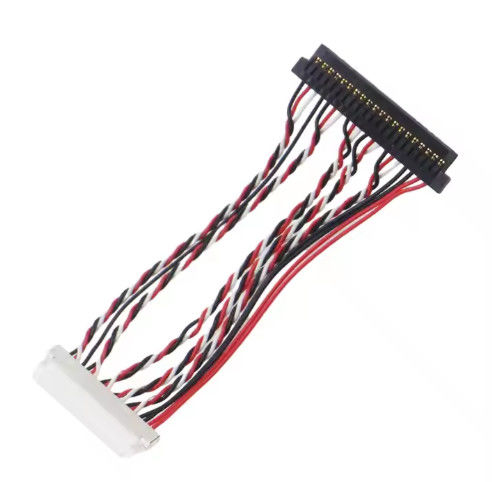 100% Δοκιμαστικό Lvds Wire Harness και Micro Coaxial Cable Assembly για ηλεκτρονικό εξοπλισμό