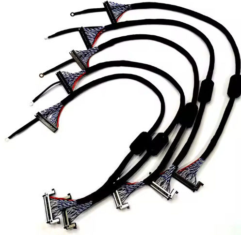 JAE LVDS καλώδιο υποστήριξης PET 100% δοκιμή LCD καλώδιο τηλεόρασης για 32 ιντσών τηλεόραση