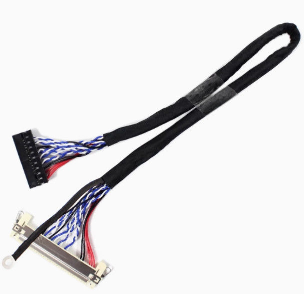 105 C ονομαστική θερμοκρασία 1-5m LVDS καλώδιο με AWG26 χαλκό αγωγό UL VW-1 ονομαστική