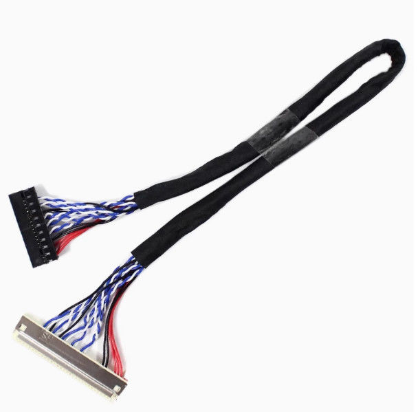 105 C ονομαστική θερμοκρασία 1-5m LVDS καλώδιο με AWG26 χαλκό αγωγό UL VW-1 ονομαστική
