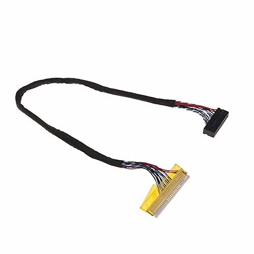 Μαύρο καλώδιο LVDS AWG26-28 Διάμετρος καλωδίου 105C Διορισμένη θερμοκρασία για την απόδοση