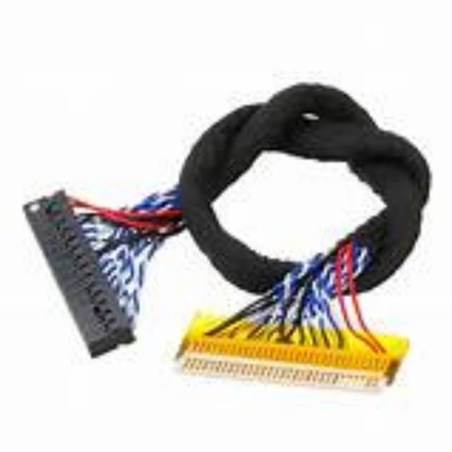 AWG26-28 Καλώδιο LVDS με UL VW-1 βαθμολογία εύφλεκτης και διηλεκτρική αντοχή ≥1000V/min