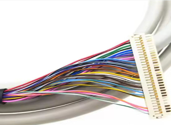 Καλώδιο LVDS βιομηχανικών μηχανών AWG26-28 με κάλυψη PVC και βαθμολογία εύφλεκτης βέλτιστης απόδοσης UL VW-1 105.C