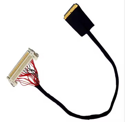 UL VW-1 Κατηγοριοποιημένη 300V 30 Pin Connector LVDS Cable Jacket με AWG26-28 Copper Conductor και Κατηγορία Πυροφλεγότητας