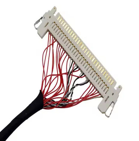 UL VW-1 Κατηγοριοποιημένη 300V 30 Pin Connector LVDS Cable Jacket με AWG26-28 Copper Conductor και Κατηγορία Πυροφλεγότητας