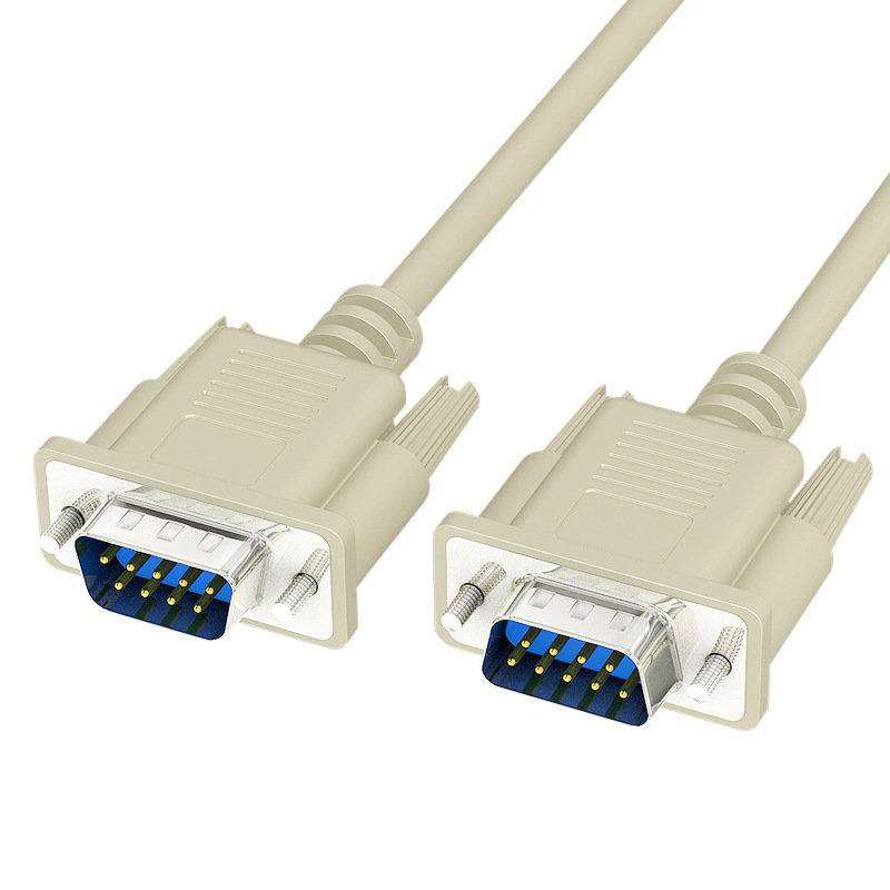 Συναρμολόγηση προσαρμοσμένου καλωδίου σειριακής σύνδεσης DB9 RS232 Straight-Through και Crossover, κατασκευασμένο από έμπειρους κατασκευαστές καλωδίων
