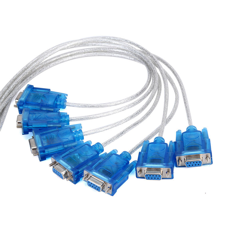 Βιομηχανικής κλάσης CH340 USB σε RS232 DB9 προσαρμογέας, εξασφαλίζοντας αξιόπιστη σύνδεση θύρας COM, σχεδιασμένος με εξειδίκευση σε προσαρμοσμένα καλώδια.