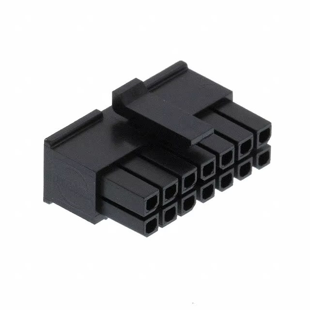 Molex 430250600 Micro-Fit 3.0 Plug Housing Dual Row 4 Circuits, 6 Pin 3 Mm  In Stock 430250600
