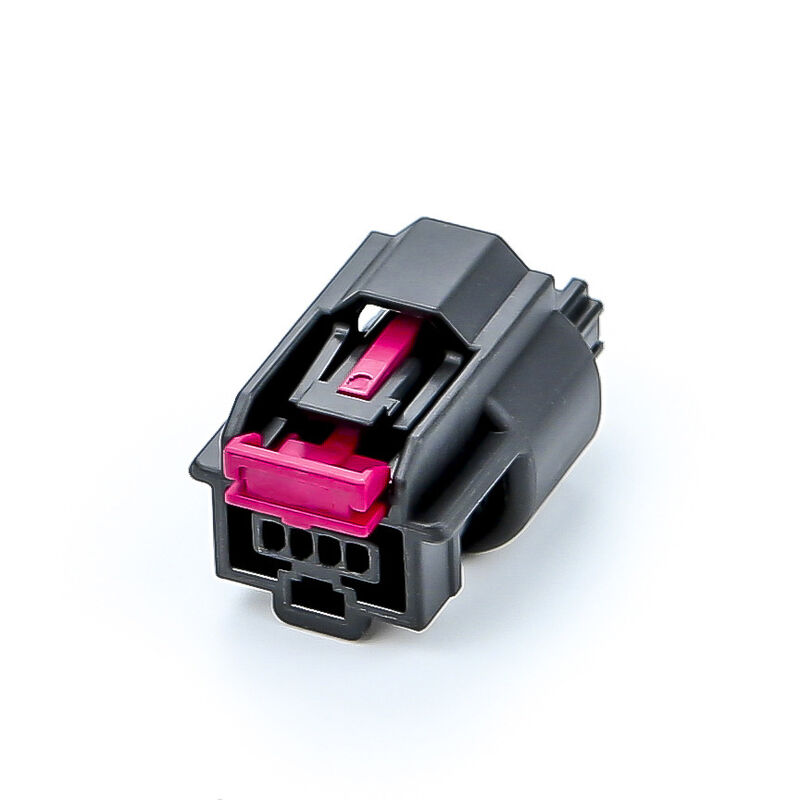Molex 34967-4021 4-Pin Black Automotive Connector Housing με κόκκινο κλειδαριό, πρωτότυπο Molex Connector