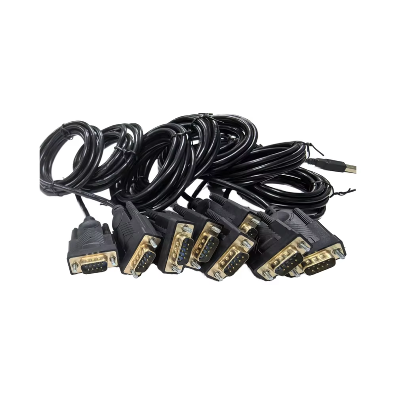 Προσαρμοσμένο καλώδιο USB σε DB9 RS232 με Prolific PL230/FT231X/FX232RI Τσιπάκια Μόνωση PVC.