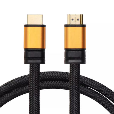 Καλώδιο Nylon Ultra HD 4k HDMI 18gbps 60hz 8,0mm επινικελωμένο
