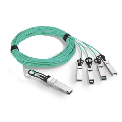 Συναρμολόγηση καλωδίου QSFP-40G 100G 200G 1m 2m 3m 5m 10m OM2 OM3 OM4 AOC Active Optical Custom Cable QSFP+ QSFP28 QSFP56 QSFP-DD
