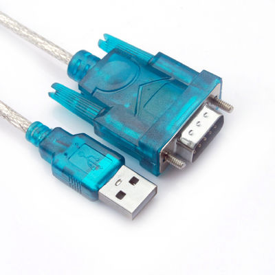 Προσαρμοσμένο καλώδιο USB προς DB9 RS232 Adapter με CH340 Chip σχεδιασμένο για σταθερή επικοινωνία COM Port από κατασκευαστές συρματόπλεγματος