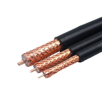 40KV High Voltage Coaxial Cable with XLPE Insulation for 100 Meters Long-Distance Transmission