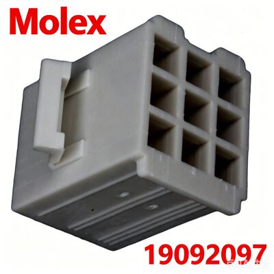 Molex 19092097 Κέλυφος σύνδεσης καλωδίου σε πλακέτα 9 ακίδων Προσαρμοσμένο λουρί OEM/ODM για αυτοκίνητα και βιομηχανικά