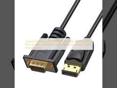 Προσαρμοσμένη σειρά DB (DB9 DB15 DB26) Συγκρότημα καλωδίων BNC Wire Harness για ιατρική και αυτοκινητοβιομηχανική καλωδίωση