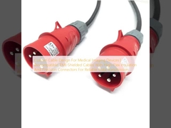 Σχεδιασμός Προσαρμοσμένων Καλωδίων για Ιατρικές Διατάξεις Απεικόνισης | Βιοσυμβατά, Θωρακισμένα από EMI Καλώδια με Μόνωση Υψηλής Ευκαμψίας και Συνδέσμους Ακριβείας για Αξιόπιστη Μετάδοση Δεδομένων